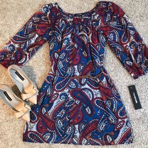 💜 NWT My Michelle Dress w Belt.